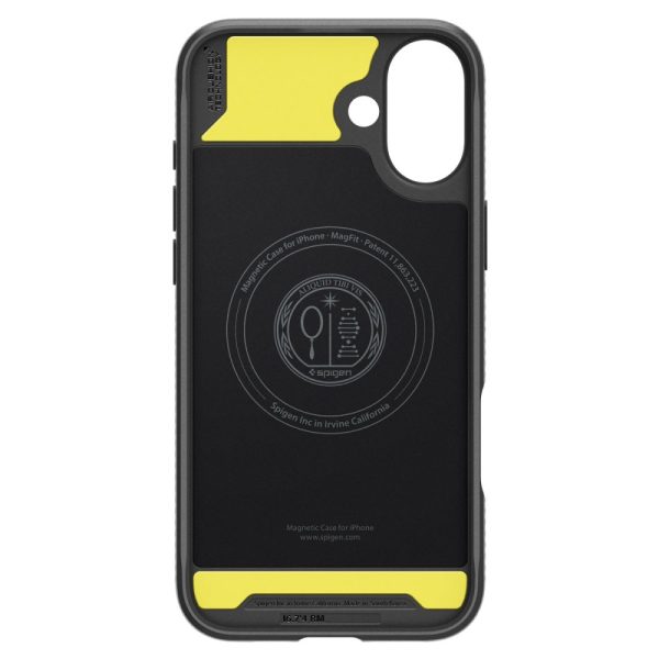 Θήκη Spigen Rugged Armor (MagFit) Black-Apple iPhone 16 (ACS08214) - Image 4