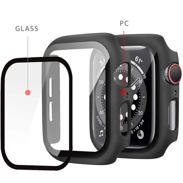 Θήκη με Τζάμι Apple Watch 40mm Tech-Protect Defense360 Μαύρη - Image 5