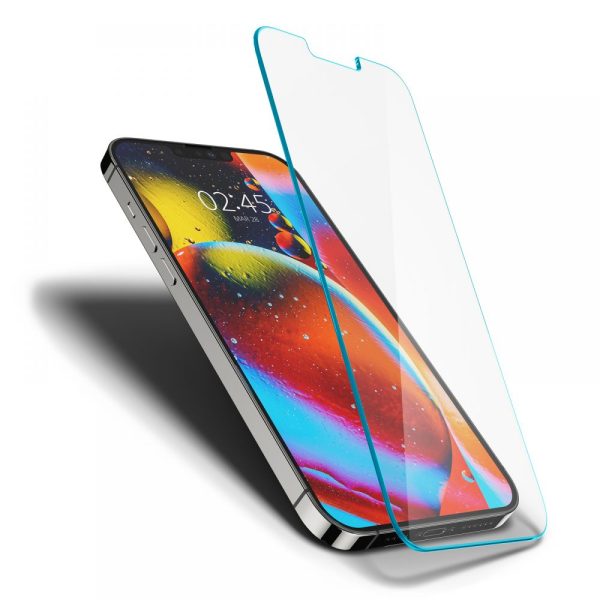 Spigen GLAS.TR Slim HD Clear-Apple iPhone 14/13/13 Pro (AGL03391) - Image 9