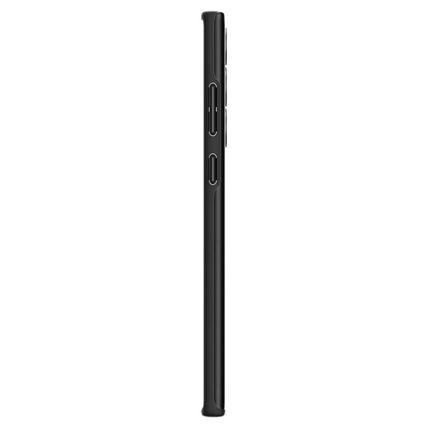 Θήκη Spigen Thin Fit Black - Samsung Galaxy S22 Ultra 5G (ACS03911) - Image 6