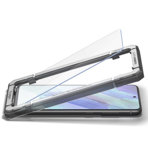 Spigen Screen Protector AlignMaster GLAS.tR (2-PACK) - Samsung Galaxy S21 FE 5G (AGL03088) - Image 5