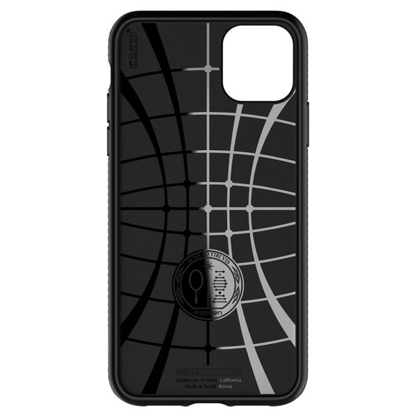 Spigen Liquid Air Case Matte Black for Apple iPhone 11 (076CS27184) - Image 5