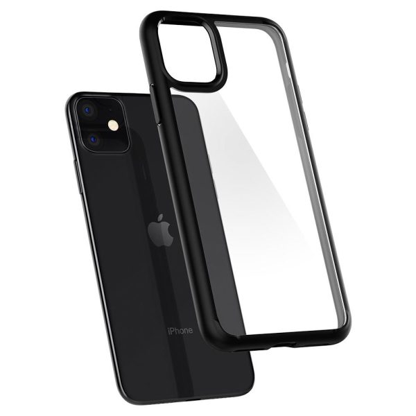 Spigen Ultra Hybrid Case Matte Black for Apple iPhone 11 (076CS27186) - Image 4