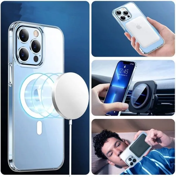 Θήκη iPhone 14 Tech-Protect FlexAir Hybrid MagSafe Διάφανη - Image 10