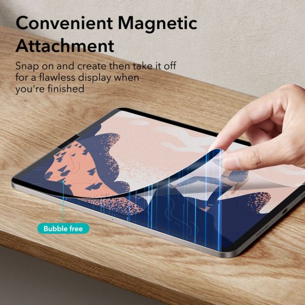 ESR Screen Protector Paper Feel Magnetic-Apple iPad Air 4/5-iPad Pro 11 (22/21/20/18) - Image 26