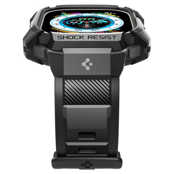 Spigen Rugged Armor Pro Black-Apple Watch Ultra 1/2 49mm (ACS05460) - Image 19