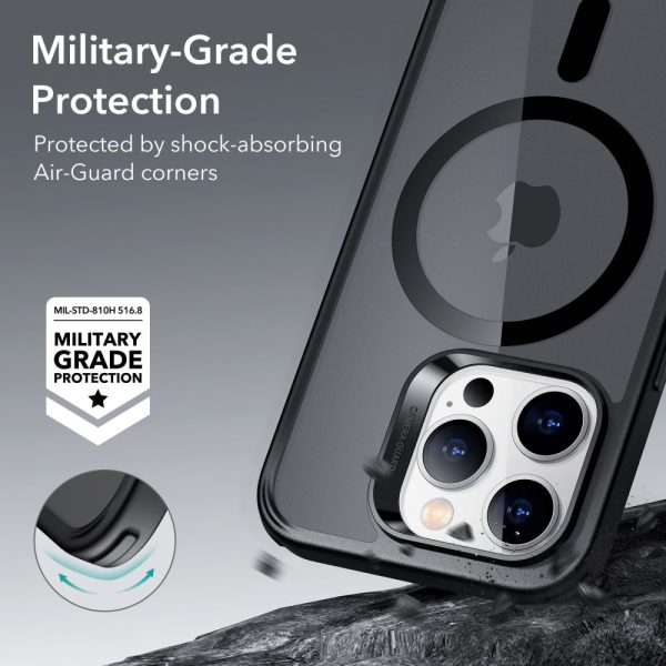 Θήκη ESR Classic Hybrid Halolock Magsafe Frosted Black-Apple iPhone 14 Pro - Image 12