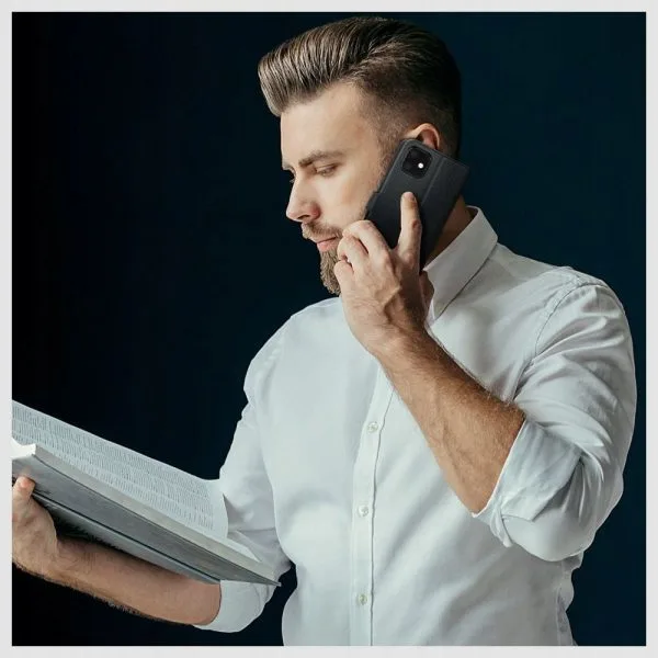 Θήκη Πορτοφόλι Xiaomi Redmi 12C Tech-Protect Wallet Μαύρη - Image 11