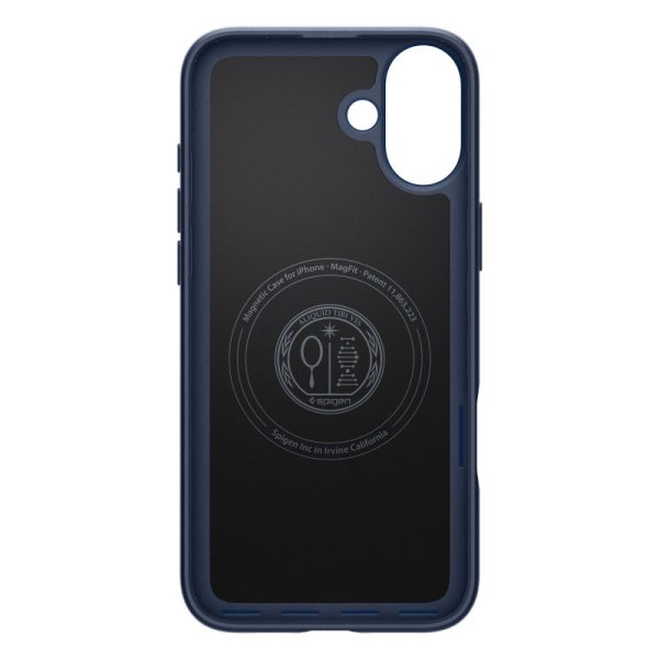 Θήκη Spigen Thin Fit MagFit Navy Blue-Apple iPhone 16 (ACS08187) - Image 4