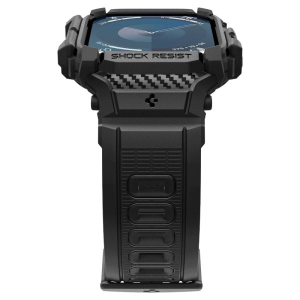 Spigen Rugged Armor Pro Matte Black-Apple Watch 10 42mm (ACS08591) - Image 5