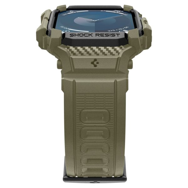 Spigen Rugged Armor Pro Vintage Khaki-Apple Watch 10 46mm (ACS08608) - Image 5