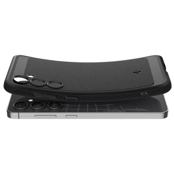 Θήκη Spigen Rugged Armor Black-Samsung Galaxy S24 FE (ACS08578) - Image 5