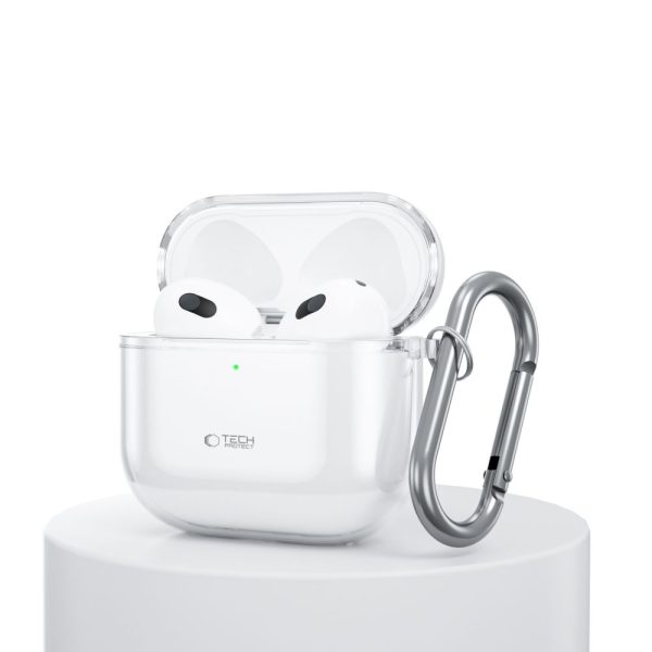 Θήκη Tech-Protect Flexair Clear-Apple AirPods 4 - Image 4