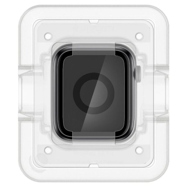 Spigen Screen Protector ProFlex EZ Fit 2PCS Black-Apple Watch Series 44mm (AFL01220) - Image 6