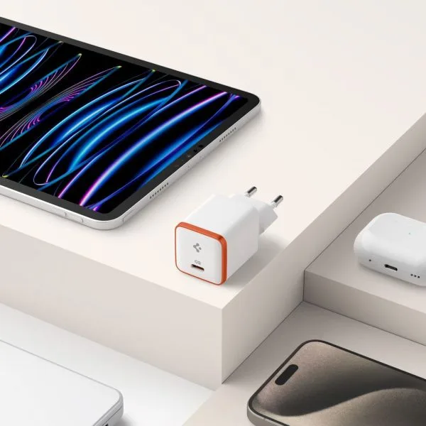 Φορτιστής Πρίζας Spigen ArcStation Essential EE301EU 30W USB-C White (ACH08449) - Image 4