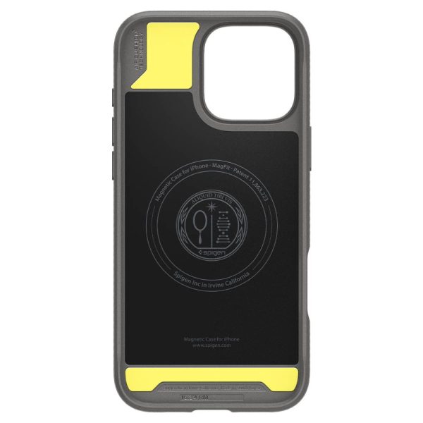 Θήκη Spigen Rugged Armor (MagFit) Grey-Apple iPhone 16 Pro (ACS08116) - Image 4