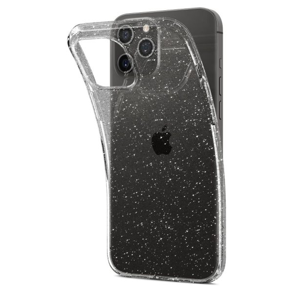 Spigen Liquid Crystal Glitter Case Crystal Quartz for Apple iPhone 12 / 12 Pro (ACS01698) - Image 6