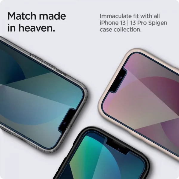 Privacy Τζάμι Προστασίας iPhone 13 Pro Max Spigen Glas.TR EZ Fit 2-Pack (AGL03378) - Image 12