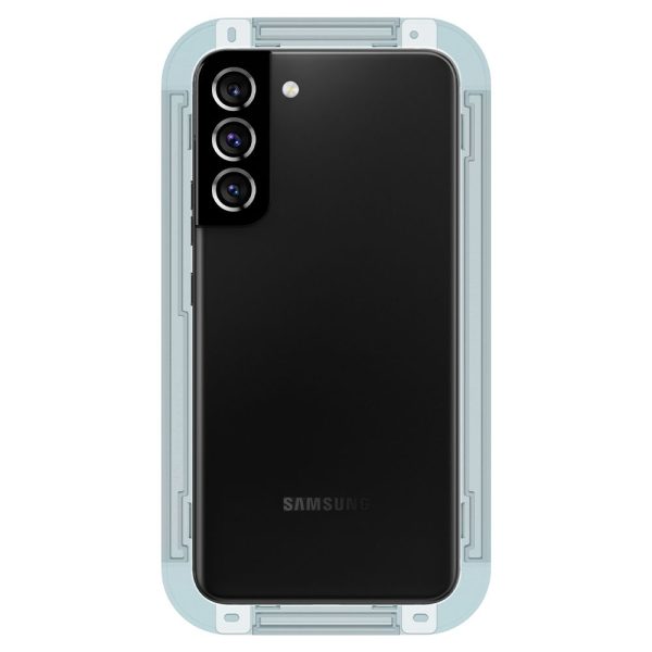 Spigen Screen Protector EZ Fit GLAS.tR 2PCS Clear - Samsung Galaxy S22+ Plus 5G (AGL04145) - Image 7