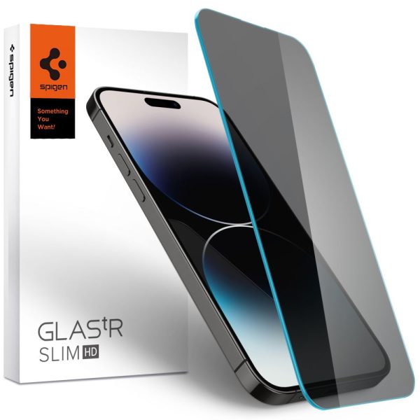 Spigen Screen Protector GLAS.tR Privacy-Apple iPhone 14 Pro Max (AGL05211) - Image 5