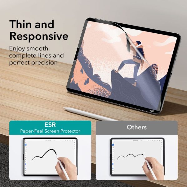 ESR Screen Protector Paper Feel Magnetic-Apple iPad Air 4/5-iPad Pro 11 (22/21/20/18) - Image 27