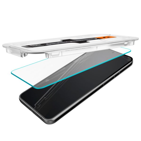 Spigen EZ Fit GLAS.tR Slim 2PCS Clear-Samsung Galaxy S23 (AGL05958) - Image 18