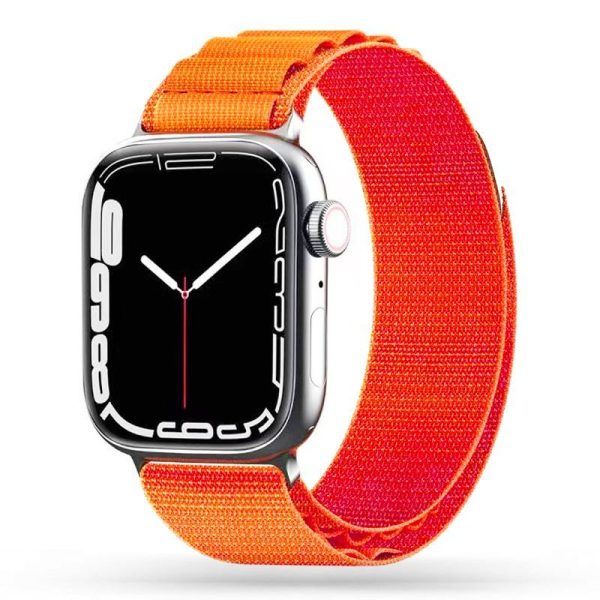 Tech-Protect Nylon Pro Band Orange-Apple Watch Series 40/41/42mm - Image 13