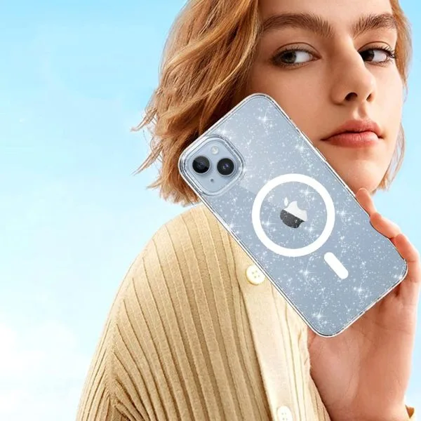 Θήκη Tech-Protect Flexair Hybrid Magsafe Glitter-Apple iPhone 14/13 - Image 13