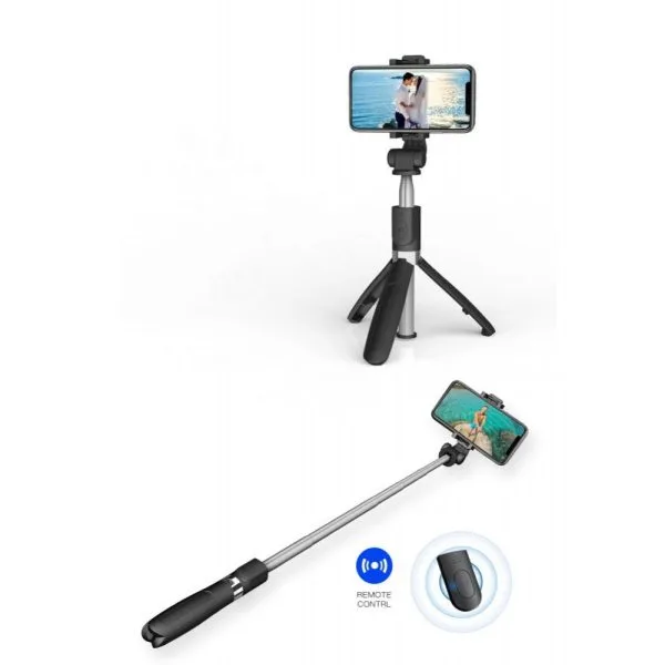 Selfie Stick Τρίποδο Bluetooth Tech-Protect L01S Μαύρο - Image 18