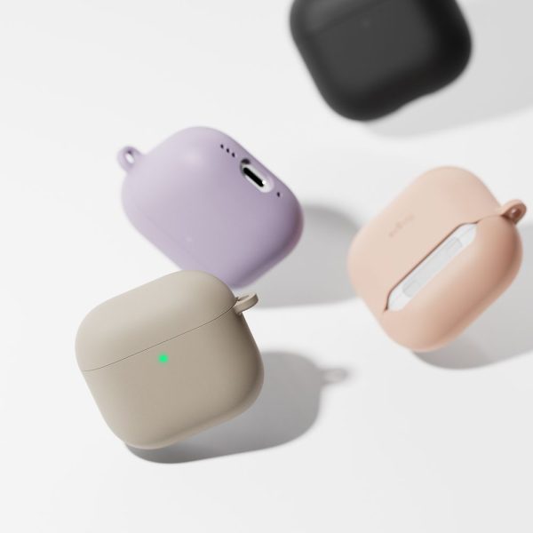 Θήκη Ringke Silicone Pink Sand-Apple AirPods 4 - Image 5