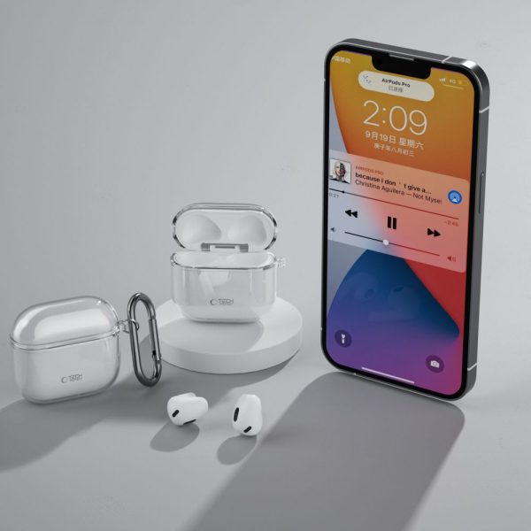 Θήκη Tech-Protect Flexair Clear-Apple AirPods 4 - Image 5