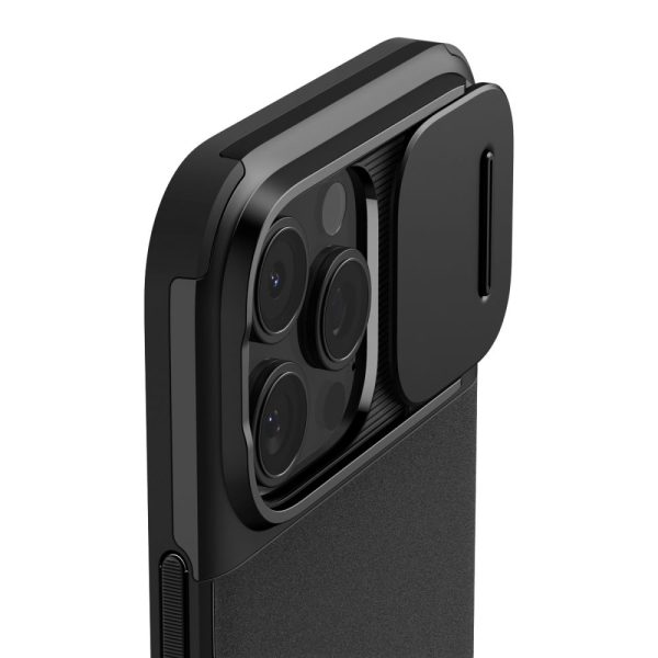 Θήκη Spigen Optik Armor (MagFit) Black-Apple iPhone 16 Pro Max (ACS08015) - Image 6