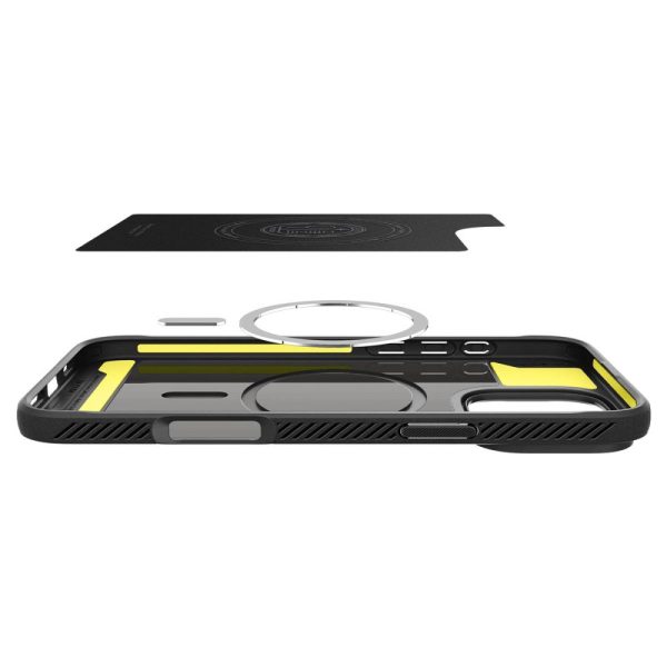 Θήκη Spigen Rugged Armor (MagFit) Matte Black-Apple iPhone 16 Pro Max (ACS07986) - Image 6