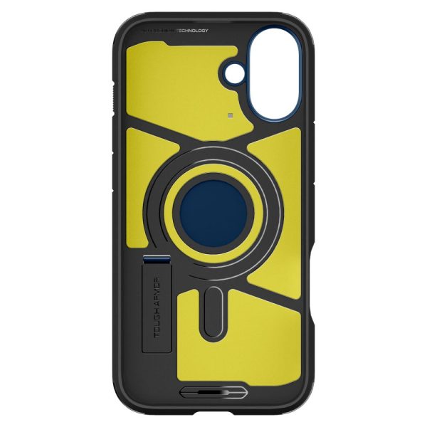 Θήκη Spigen Tough Armor AI (MagFit) Navy Blue-Apple iPhone 16 (ACS08217) - Image 5