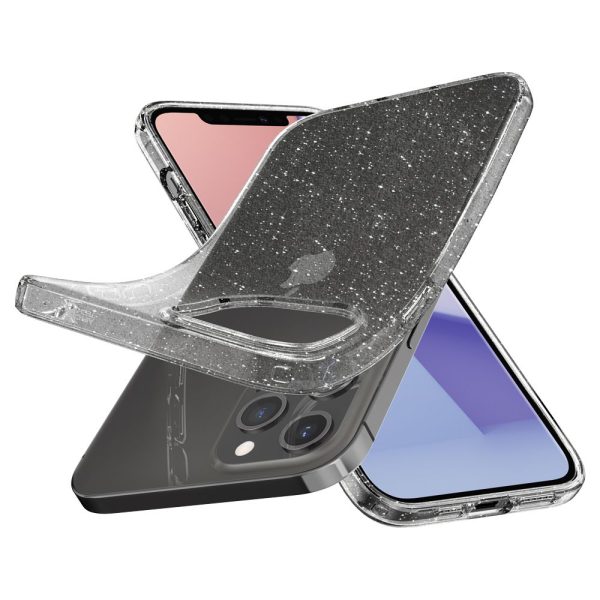 Spigen Liquid Crystal Glitter Case Crystal Quartz for Apple iPhone 12 / 12 Pro (ACS01698) - Image 7