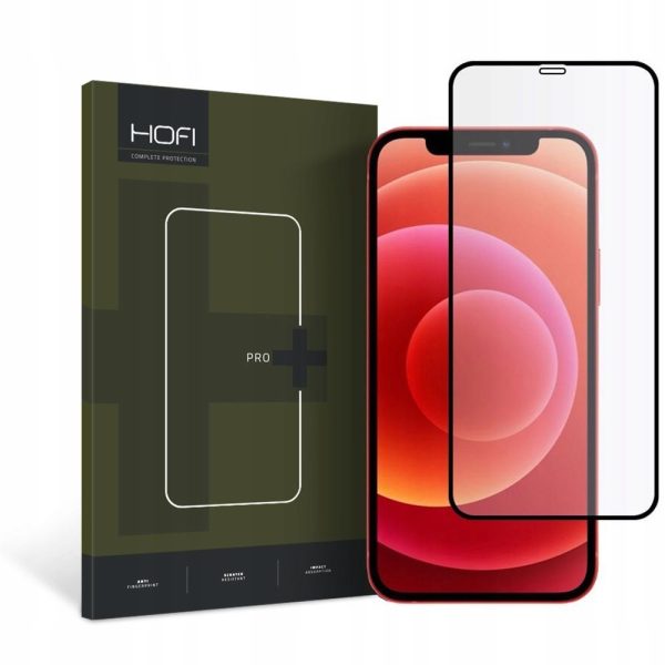 Hofi Hybrid PRO+ Tempered Glass Black for Apple iPhone 12 mini - Image 2