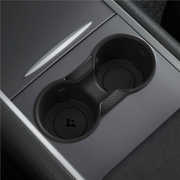 Spigen Tesla Center Console Cup Holder Insert Relaxed Grip - Tesla Model Y/3