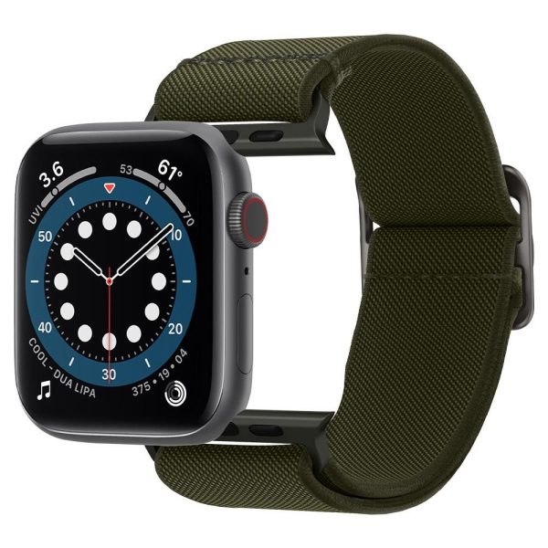 Spigen Wristband Lite Fit Khaki-Apple Watch Series 44/45/46/49mm (AMP02288) - Image 8