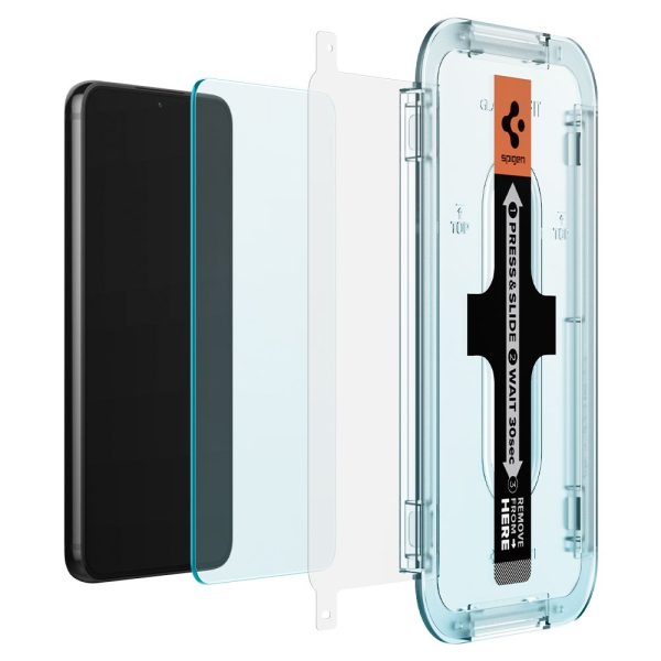 Spigen Screen Protector EZ Fit GLAS.tR 2PCS Clear - Samsung Galaxy S22+ Plus 5G (AGL04145) - Image 8