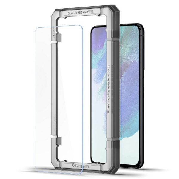 Spigen Screen Protector AlignMaster GLAS.tR (2-PACK) - Samsung Galaxy S21 FE 5G (AGL03088) - Image 7