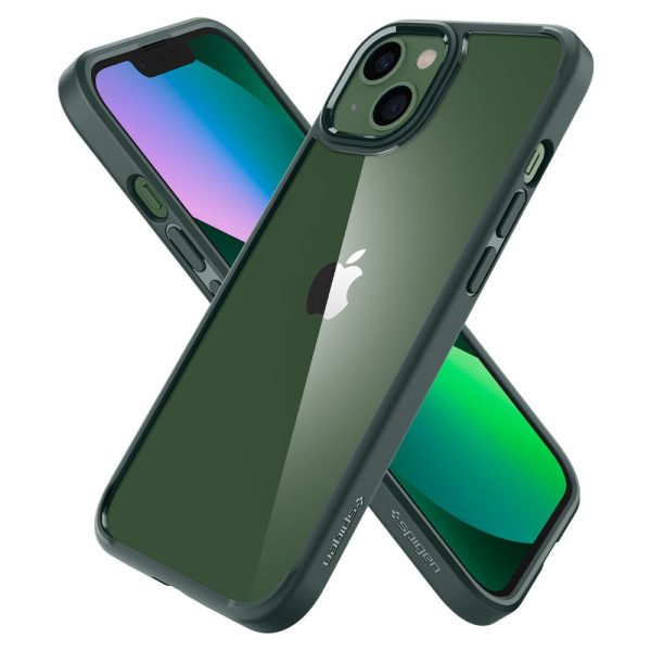 Θήκη Spigen Ultra Hybrid Midnight Green-Apple iPhone 13 (ACS04562) - Image 14