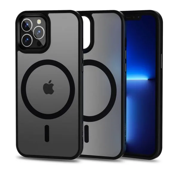 Θήκη iPhone 12 Pro Max Tech-Protect MagMat MagSafe Matte Black - Image 6
