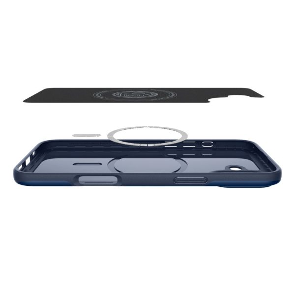 Θήκη Spigen Thin Fit MagFit Navy Blue-Apple iPhone 16 (ACS08187) - Image 6