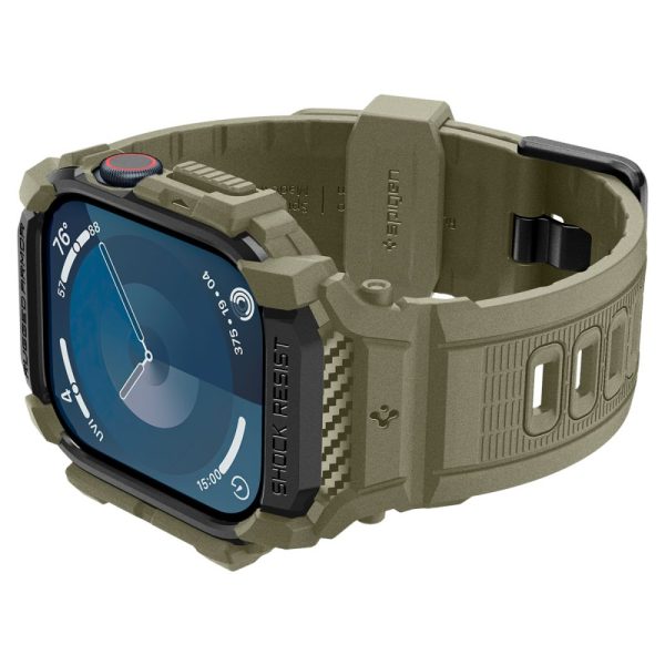 Spigen Rugged Armor Pro Vintage Khaki-Apple Watch 10 46mm (ACS08608) - Image 7