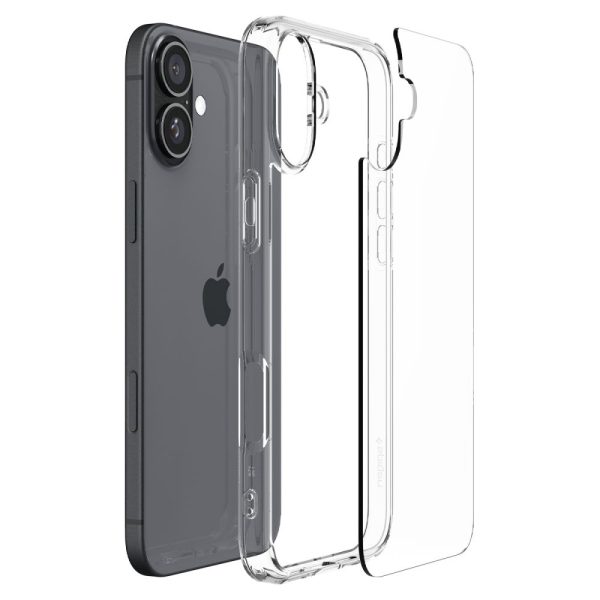 Θήκη Spigen Ultra Hybrid Matte Crystal Clear-Apple iPhone 16 Plus (ACS08069) - Image 7