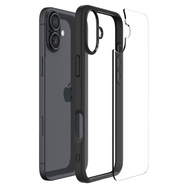 Θήκη Spigen Ultra Hybrid Matte Black-Apple iPhone 16 Plus (ACS08072) - Image 7