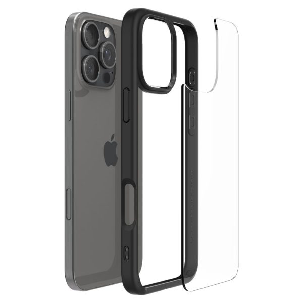 Θήκη Spigen Ultra Hybrid Matte Black-Apple iPhone 16 Pro Max (ACS07996) - Image 7