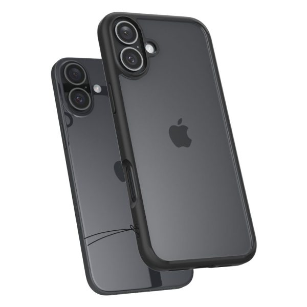 Θήκη Spigen Ultra Hybrid Matte Black-Apple iPhone 16 (ACS08201) - Image 6