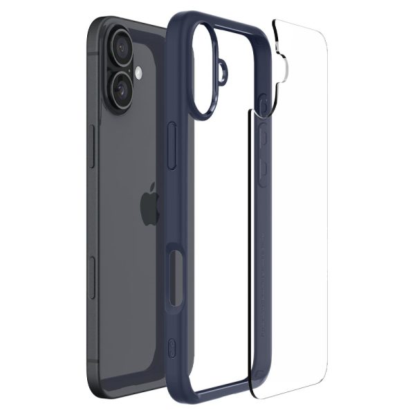 Θήκη Spigen Ultra Hybrid Navy Blue-Apple iPhone 16 (ACS08202) - Image 4