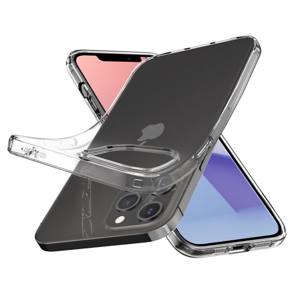 Spigen Liquid Crystal Case Clear for Apple iPhone 12 / 12 Pro (ACS01697) - Image 8